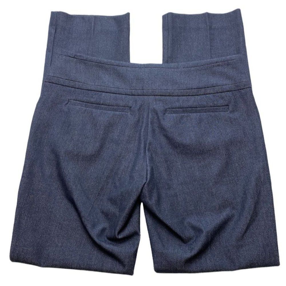 New York & Company Blue Stretch Straight Leg Pant sz 6 - Picture 5 of 8